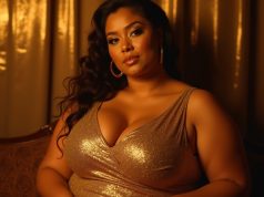 Plus Size Gold Dresses That Make Curves Glow