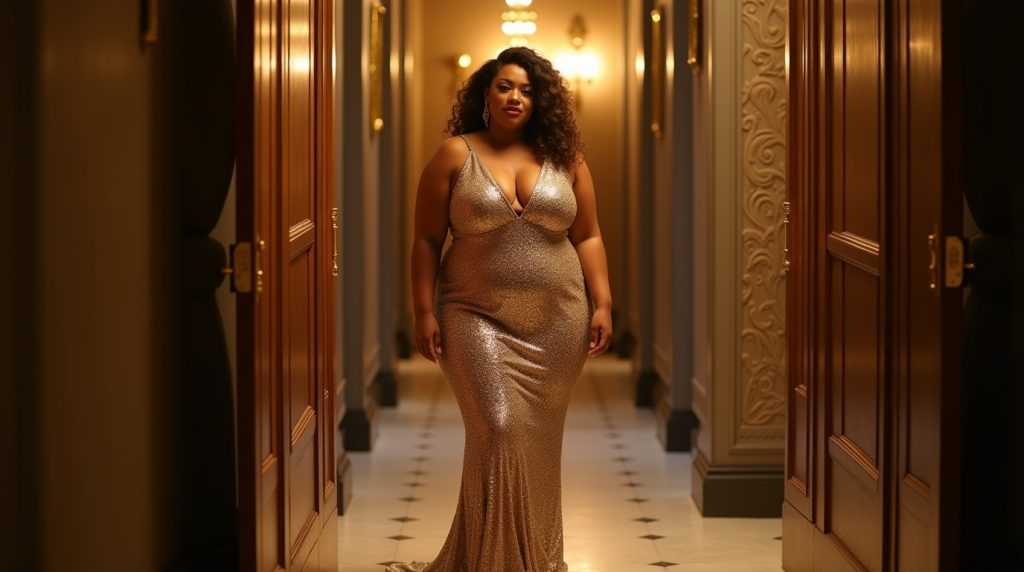 How to Rock Gold Plus Size Evening Dresses with Confidence & Style