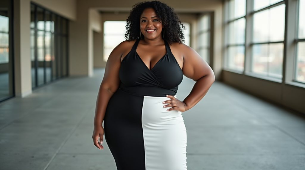 Black and White Dress Plus Size: The Chic Combo Every Curve Loves